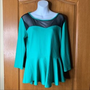 Teal Peplum‼️BOGO‼️